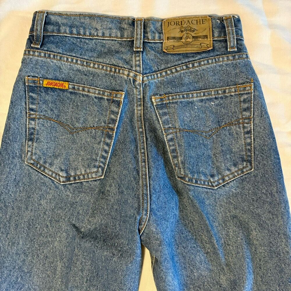 Vintage‎ Y2K Jordache Women’s Jeans High Waist Tapered Leg, SZ 7/8 24 X 32